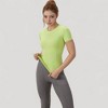 Anna-Kaci Women's Short Sleeve Performance Tee with Crew Neck and Slim Fit Stretch Fabric - 4 of 4