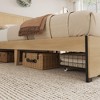 Whizmax King/Queen/Full Size Bed Frame with Rattan Headboard, Platform Bed Frame with 2 Storage Drawers, No Box Spring Needed, Easy Assembly, Natural - 4 of 4