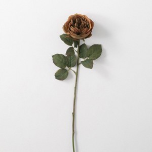 Sullivans Artificial Garden Rose Stem 26"H - 1 of 2