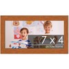 PosterPalooza | Photo Size Slim Profile Brown Frame - UV Acrylic, Foam Board Backing, Hanging Hardware - 2 of 4