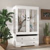 Famapy Elegant Furniture - Style Large Bird Cage: A Safe and Comfortable Home for Your Feathered Friends - 3 of 4