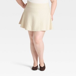 Women's Mini Sweater Skirt - A New Day™ - 1 of 3