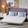 BestMassage 5 Inch Mattress Gel Memory Foam Mattress Medium Firmness Mattresses for Cool Sleep & Pressure Relief CertiPUR-US Certified, King - image 2 of 4