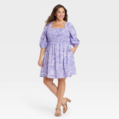 smocked sundress plus size