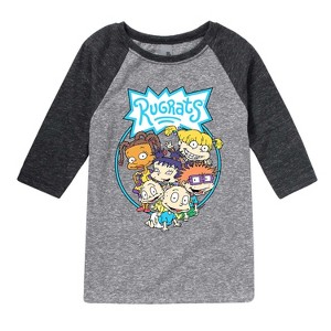 Boys' - Rugrats - Circle Raglan Graphic T-Shirt - 1 of 3