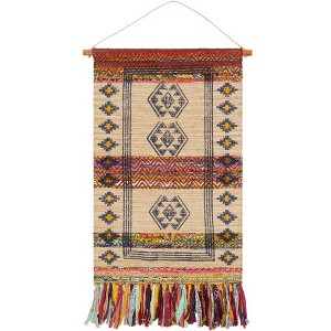 Livabliss Zendaya 48"H x 29"W Bohemian/Global Wheat Wall Tapestries - 1 of 4