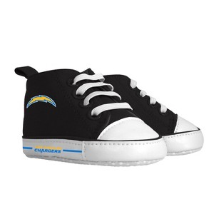 BabyFanatic Officially Licensed Unisex Prewalkers Baby Shoes - NFL Los Angeles Chargers - 1 of 4
