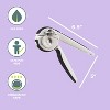 Chef'n EzSqueeze One-Handed Can Opener (Black and Meringue) - 2 of 4
