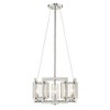 Golden Lighting Marco 4-Light Semi-flush in Pewter with Clear Glass - 4 of 4