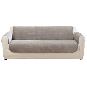 Elegant Sofa Furniture Protector Light Gray - Sure Fit