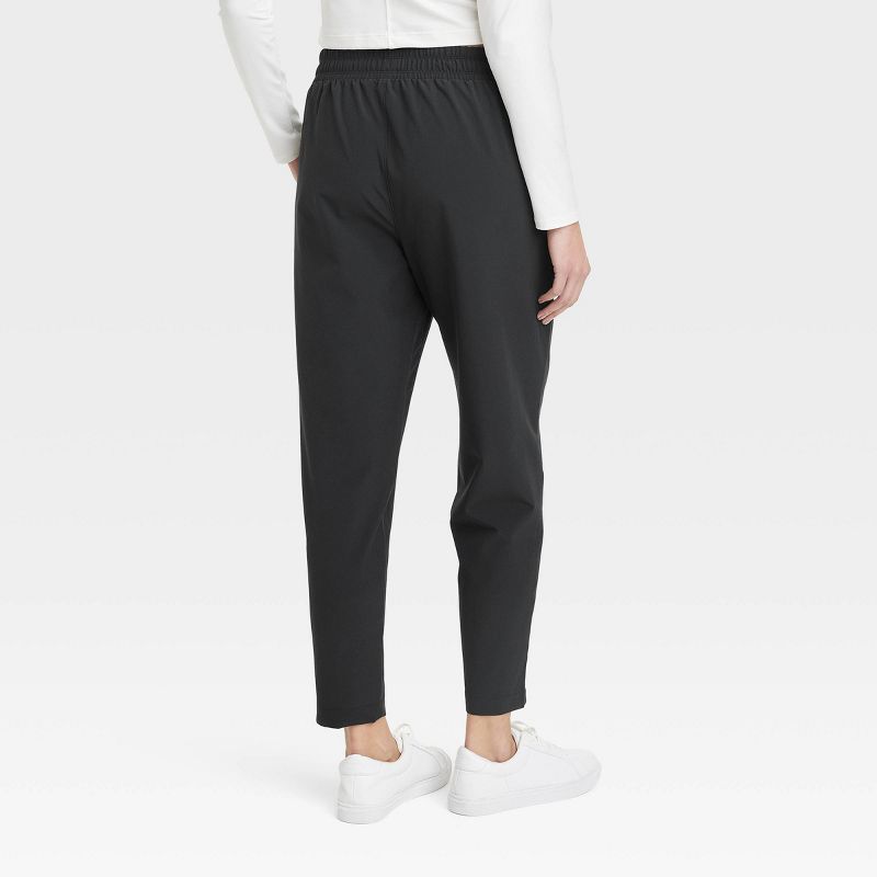 Women's Stretch Woven High-Rise Taper Pants - All In Motion™, 3 of 13