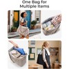 38L Travel Duffle Bag, Weekender Overnight Hospital Bag for Women Labor Delivery - 4 of 4