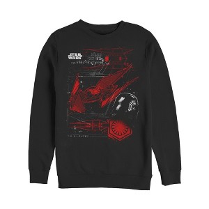 Men's Star Wars The Last Jedi TIE Silencer Sweatshirt - 1 of 3