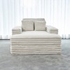 Lesly 55.12 in. Wide Square Arm Velvet Square Sectional Sofa Couch Modern Single Square - 2 of 4