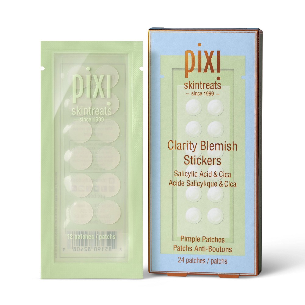 Photos - Cream / Lotion Pixi Clarity Blemish Stickers - Pimple Patches - 24ct