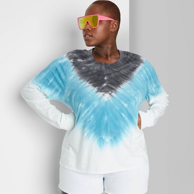 tie dye clothing plus size