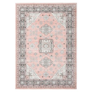 Coolmee Area Rugs for Living Room Non-Slip Backing Washable Rug Soft Carpet for Bedroom Dining Room Vintage - 1 of 4