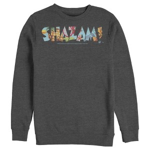 Men's Justice League Shazam Dragon Fruit Logo Sweatshirt - 1 of 3