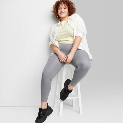 Women's High-rise Tapered Sweatpants - Wild Fable™ Heather Gray M : Target