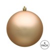 Vickerman Café Latte Ball Ornament - 3 of 4