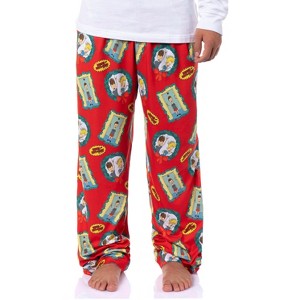 Beavis and Butt-Head Men's Christmas Sleep Tossed Print Pajama Pants For Adults - 1 of 4