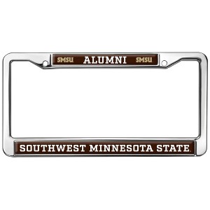 Southwest Minnesota State Alumni Logo Full Size Standard License Plate Metal Frame - 1 of 4
