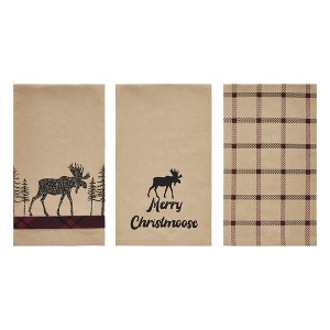 Cumberland Moose Tea Towel Set of 3 19x28 - 1 of 2