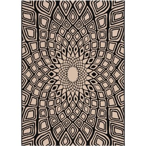 Courtyard CY6616 UV & Stain Resistant Non-Shedding Power Loomed Indoor/Outdoor Rugs - Safavieh - 1 of 4