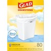 Glad Drawstring Trash Bags - Cherry Blossom - 8 Gallon - 26ct : Target