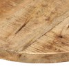 vidaXL Table Top Solid Wood Mango Round 0.98"-1.06" 15.7" - 2 of 4