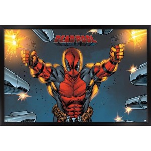 Trends International Marvel Comics - Deadpool - Target Framed Wall Poster Prints - 1 of 4