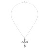 Silpada 'First Rule' Sterling Silver White Cubic Zirconia Pendant Necklace, 18" - 3 of 4