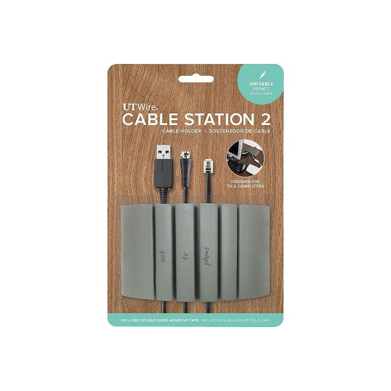UT Wire CABLE STATION II - GRAY (1 EACH) UTW-CS04-GY, 1 of 4