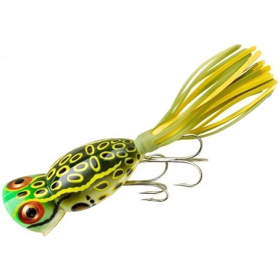 Arbogast Hula Popper Topwater Baits 1 1/4 Coach Dog 3/16 oz