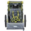 Instep Sync Singleton Bike Trailer - Green & Gray : Target