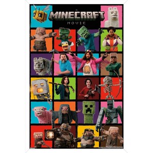Trends International A Minecraft Movie - Grid Framed Wall Poster Prints - 1 of 4