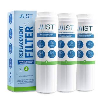 Mist UKF8001 Compatible with Whirlpool Maytag, 4396395, EDR4RXD1, Pur Filter 4, Refrigerator Water Filter (3pk)