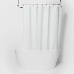 PEVA Heavy Weight Shower Liner White - Made By Design™