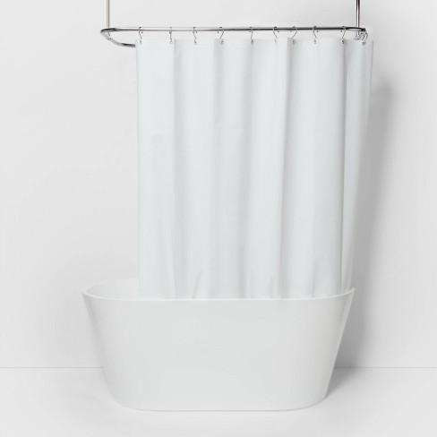 Peva Heavy Weight Shower Liner White, Target White Shower Curtain Liner