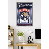 Trends International NHL Florida Panthers - 2025 Stanley Cup Team Logo Framed Wall Poster Prints - 2 of 4