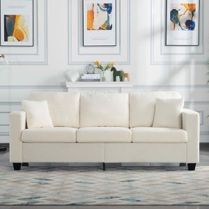 MAYEERTY 86.6in Modern Spacious Upholstery Sofa with Deep Seating for Large Living Rooms - 1 of 4