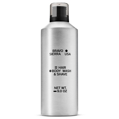 Bravo Sierra Hair, Shave & Body Wash - 9 oz