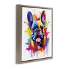 Stupell Industries French Bulldog Modern Splash, 18" x 18" - 3 of 4