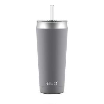 Ello Hydra Stainless Half Gallon Water Bottle with Straw