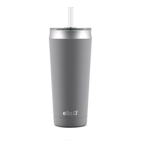 Ello Beacon 24oz Vacuum Stainless Steel Tumbler - Gray