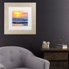 Trademark Fine Art - Beata Czyzowska Young Sunrise In My Square Matted Framed Art - 2 of 4