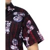 LA LEELA Men's Trendy Beach Shirts Casual Short Sleeve Button Down Shirts Hawaiian Shirt for Men - 3 of 4