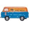 Ford 400E Van RHD (Right Hand Drive) "Fordson Super Service" Blue and Orange 1/148 (N) Scale Diecast Model Car by Oxford Diecast - 3 of 4