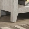 ?Vynxaria Benito Dusty Gray 70" TV Stand ¨C Open Shelves & Cable Management - 2 of 4