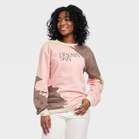 Pink and hotsell black sweatshirt